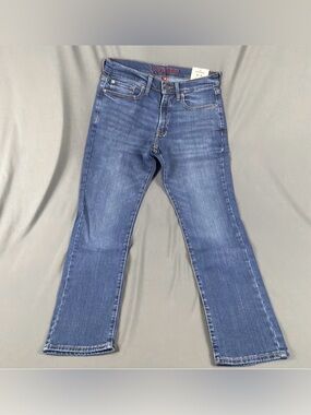 Lucky Brand Jeans 410 Athletic Straight 30 x 30 Saddle Blue Cotton NWT MSRP $99